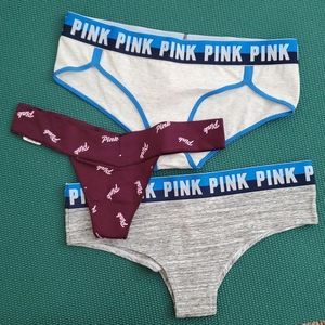 3 Panty VS PINK bundle